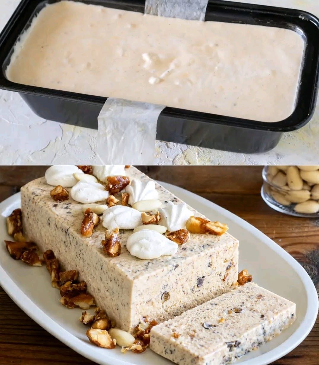 SEMIFREDDO ALLE MANDORLE SUPER GOLOSO! 😋 È il dessert perfetto di cui tutti ti chiederanno la ricetta. Provare per credere 👇