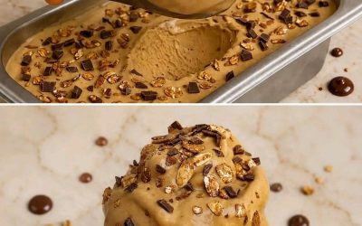 Il mio gelato al caffè furbo: sembra quello del bar, ma si prepara in 5 minuti, senza panna né zucchero e con solo 115 kcal 👉 Ricetta nei commenti!