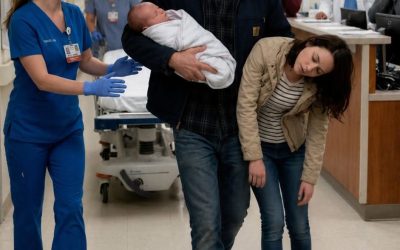 Mio figlio aveva appena una settimana quando lo trovai debilitato dalla febbre alta accanto al corpo immobile di sua madre. Il medico li osservò per qualche secondo e, senza distogliere lo sguardo, pronunciò parole che non dimenticherò mai:  “Chiamate la polizia.”  Mi chiamo Ethan Miller e vivo in un modesto quartiere dell’Ohio.  Lavoro come responsabile di magazzino per un’azienda di materiali edili. Mia moglie, Emily, era la persona più gentile che abbia mai conosciuto. Ringraziava persino chi la ignorava, si scusava quando qualcuno le andava addosso e aveva la straordinaria capacità di far sentire la nostra piccola casa in affitto come una vera casa.  Sette giorni prima che la mia vita andasse in frantumi, diede alla luce il nostro primo figlio.  Un maschietto.  Lo chiamammo Noah.  Ricordo quella mattina in ospedale. Lo tenevo avvolto in una copertina bianca, con un piccolo cappellino blu infilato su un orecchio. Mentre lo guardavo dormire, pensai che la vita mi avesse finalmente donato qualcosa di perfetto.  Non potevo sbagliarmi di più. Quattro giorni dopo il ritorno a casa di Emily, ricevetti una chiamata urgente dal lavoro. Era sorto un grave problema in un’altra filiale: documenti mancanti, errori di inventario e un fornitore pronto a citare in giudizio l’azienda. La mia firma era su ogni rapporto e insistevano che solo io potessi risolvere la situazione.  “Non posso andare”, risposi. “Mia moglie ha appena partorito. Mio figlio non ha ancora una settimana.”  Il mio supervisore insistette più e più volte. Disse che si trattava solo di pochi giorni. Che l’azienda avrebbe potuto perdere un importante contratto. Che persino il mio lavoro era a rischio.  Alla fine, commisi l’errore che mi tormenterà per il resto della mia vita.  Me ne andai.  Prima di uscire, riunii mia madre, Linda, e mia sorella minore, Ashley, in cucina. Emily dormiva in camera da letto con Noah accanto a lei.  “Per favore, prendetevi cura di lei”, chiesi loro. “È molto debole. Ha bisogno di riposo, di una buona alimentazione e di aiuto con il bambino.”  Mia madre sorrise con calma.  «Ethan, ormai fa parte della nostra famiglia. Non hai nulla di cui preoccuparti.»  Ashley accarezzò la manina di Noah.  «Tranquillo. Ci occuperemo di tutto noi.»  Ci credetti.  Fu il mio primo grande errore.  Per i quattro giorni successivi, chiamai in continuazione.  Rispondeva sempre mia madre.  E mi mostrava sempre Emily, anche se solo per pochi secondi.  Appariva sdraiata, pallidissima, con i capelli appiccicati al viso e gli occhi stanchi.  «Eth…» riuscì a sussurrare una volta.  Ma prima che potesse continuare, mia madre riprese il telefono.  «È sensibile. Tutte le neomamme passano così.»  Durante un’altra telefonata, sentii Noah piangere.  Quel pianto non era normale.  Era debole, disperato, di stanchezza.  «Che gli succede?» chiesi, preoccupata.  Ashley scoppiò a ridere.  “È un neonato, Ethan. I neonati piangono.”  Provai una strana inquietudine.  “Voglio parlare con Emily.”  “Sta riposando.”  “Allora fammi vedere Noah.”  “Ha appena mangiato.”  “Emily mangia bene?”  L’espressione di mia madre cambiò all’istante.  “Stai forse insinuando che non so come prendermi cura di una donna dopo il parto? Ho cresciuto due figli.”  Rimasi in silenzio.  Perché era mia madre.  Perché ero troppo distante.  Perché ancora non riuscivo a vedere la verità.  La quinta notte, finii il lavoro prima del previsto. Non dissi niente a nessuno. Salii in macchina e guidai per ore sotto la pioggia battente. Arrivai a casa poco prima dell’alba.  Tutto il vicinato dormiva ancora.  Ma non appena aprii la porta, capii che qualcosa non andava.  Una casa con un neonato ha certi odori: cibo caldo, vestiti puliti, crema per bambini.  La mia no.  C’era solo odore di umidità e incuria.  Entrai in casa.  La luce del soggiorno era ancora accesa.  Mia madre e Ashley dormivano comodamente sul divano sotto il condizionatore. Il tavolo era coperto di scatole di pizza vuote, sacchetti di snack e bottiglie di bibite.  Una sensazione di angoscia mi strinse il petto.  Mia madre aprì gli occhi.  “Ethan? Perché non ci hai detto che stavi arrivando?”  La ignorai.  “Dov’è Emily?”  “In camera da letto. Noah ha pianto tutta la notte. Probabilmente ora sta riposando.”  Poi lo sentii.  Era Noah.  Il suo pianto era appena udibile.  Debole.  Sconvolto.  Come se non avesse più forze.  Corsi in camera da letto.  La porta era socchiusa. L’odore mi investì ancor prima di entrare.  Latte andato a male.  Sudore.  Sangue.  Pannolini non cambiati.  Le finestre erano chiuse e l’aria era soffocante.  Emily giaceva immobile sul letto. Il suo viso era grigiastro, i vestiti fradici e una mano penzolava dal materasso.  “Emily?”  Non rispose.  Accanto a lei c’era Noah, avvolto in una coperta sporca. Aveva le labbra screpolate e la pelle scottata dalla febbre.  Lo presi in braccio.  Reagì a malapena.  “Emily!”  Gli scossi delicatamente la spalla.  Niente.  “Emily, svegliati!”  La sua pelle era rovente.  Il panico mi assalì.  Mi voltai verso la porta e urlai a squarciagola:  “MAMMA!”  Mia madre e Ashley apparvero pochi secondi dopo. Quando videro Emily, entrambi rimasero pietrificati.  Non sembravanoMio figlio aveva appena una settimana quando lo trovai debilitato dalla febbre alta accanto al corpo immobile di sua madre. Il medico li osservò per qualche secondo e, senza distogliere lo sguardo, pronunciò parole che non dimenticherò mai:  “Chiamate la polizia.”  Mi chiamo Ethan Miller e vivo in un modesto quartiere dell’Ohio.  Lavoro come responsabile di magazzino per un’azienda di materiali edili. Mia moglie, Emily, era la persona più gentile che abbia mai conosciuto. Ringraziava persino chi la ignorava, si scusava quando qualcuno le andava addosso e aveva la straordinaria capacità di far sentire la nostra piccola casa in affitto come una vera casa.  Sette giorni prima che la mia vita andasse in frantumi, diede alla luce il nostro primo figlio.  Un maschietto.  Lo chiamammo Noah.  Ricordo quella mattina in ospedale. Lo tenevo avvolto in una copertina bianca, con un piccolo cappellino blu infilato su un orecchio. Mentre lo guardavo dormire, pensai che la vita mi avesse finalmente donato qualcosa di perfetto.  Non potevo sbagliarmi di più. Quattro giorni dopo il ritorno a casa di Emily, ricevetti una chiamata urgente dal lavoro. Era sorto un grave problema in un’altra filiale: documenti mancanti, errori di inventario e un fornitore pronto a citare in giudizio l’azienda. La mia firma era su ogni rapporto e insistevano che solo io potessi risolvere la situazione.  “Non posso andare”, risposi. “Mia moglie ha appena partorito. Mio figlio non ha ancora una settimana.”  Il mio supervisore insistette più e più volte. Disse che si trattava solo di pochi giorni. Che l’azienda avrebbe potuto perdere un importante contratto. Che persino il mio lavoro era a rischio.  Alla fine, commisi l’errore che mi tormenterà per il resto della mia vita.  Me ne andai.  Prima di uscire, riunii mia madre, Linda, e mia sorella minore, Ashley, in cucina. Emily dormiva in camera da letto con Noah accanto a lei.  “Per favore, prendetevi cura di lei”, chiesi loro. “È molto debole. Ha bisogno di riposo, di una buona alimentazione e di aiuto con il bambino.”  Mia madre sorrise con calma.  «Ethan, ormai fa parte della nostra famiglia. Non hai nulla di cui preoccuparti.»  Ashley accarezzò la manina di Noah.  «Tranquillo. Ci occuperemo di tutto noi.»  Ci credetti.  Fu il mio primo grande errore.  Per i quattro giorni successivi, chiamai in continuazione.  Rispondeva sempre mia madre.  E mi mostrava sempre Emily, anche se solo per pochi secondi.  Appariva sdraiata, pallidissima, con i capelli appiccicati al viso e gli occhi stanchi.  «Eth…» riuscì a sussurrare una volta.  Ma prima che potesse continuare, mia madre riprese il telefono.  «È sensibile. Tutte le neomamme passano così.»  Durante un’altra telefonata, sentii Noah piangere.  Quel pianto non era normale.  Era debole, disperato, di stanchezza.  «Che gli succede?» chiesi, preoccupata.  Ashley scoppiò a ridere.  “È un neonato, Ethan. I neonati piangono.”  Provai una strana inquietudine.  “Voglio parlare con Emily.”  “Sta riposando.”  “Allora fammi vedere Noah.”  “Ha appena mangiato.”  “Emily mangia bene?”  L’espressione di mia madre cambiò all’istante.  “Stai forse insinuando che non so come prendermi cura di una donna dopo il parto? Ho cresciuto due figli.”  Rimasi in silenzio.  Perché era mia madre.  Perché ero troppo distante.  Perché ancora non riuscivo a vedere la verità.  La quinta notte, finii il lavoro prima del previsto. Non dissi niente a nessuno. Salii in macchina e guidai per ore sotto la pioggia battente. Arrivai a casa poco prima dell’alba.  Tutto il vicinato dormiva ancora.  Ma non appena aprii la porta, capii che qualcosa non andava.  Una casa con un neonato ha certi odori: cibo caldo, vestiti puliti, crema per bambini.  La mia no.  C’era solo odore di umidità e incuria.  Entrai in casa.  La luce del soggiorno era ancora accesa.  Mia madre e Ashley dormivano comodamente sul divano sotto il condizionatore. Il tavolo era coperto di scatole di pizza vuote, sacchetti di snack e bottiglie di bibite.  Una sensazione di angoscia mi strinse il petto.  Mia madre aprì gli occhi.  “Ethan? Perché non ci hai detto che stavi arrivando?”  La ignorai.  “Dov’è Emily?”  “In camera da letto. Noah ha pianto tutta la notte. Probabilmente ora sta riposando.”  Poi lo sentii.  Era Noah.  Il suo pianto era appena udibile.  Debole.  Sconvolto.  Come se non avesse più forze.  Corsi in camera da letto.  La porta era socchiusa. L’odore mi investì ancor prima di entrare.  Latte andato a male.  Sudore.  Sangue.  Pannolini non cambiati.  Le finestre erano chiuse e l’aria era soffocante.  Emily giaceva immobile sul letto. Il suo viso era grigiastro, i vestiti fradici e una mano penzolava dal materasso.  “Emily?”  Non rispose.  Accanto a lei c’era Noah, avvolto in una coperta sporca. Aveva le labbra screpolate e la pelle scottata dalla febbre.  Lo presi in braccio.  Reagì a malapena.  “Emily!”  Gli scossi delicatamente la spalla.  Niente.  “Emily, svegliati!”  La sua pelle era rovente.  Il panico mi assalì.  Mi voltai verso la porta e urlai a squarciagola:  “MAMMA!”  Mia madre e Ashley apparvero pochi secondi dopo. Quando videro Emily, entrambi rimasero pietrificati.  Non sembravano