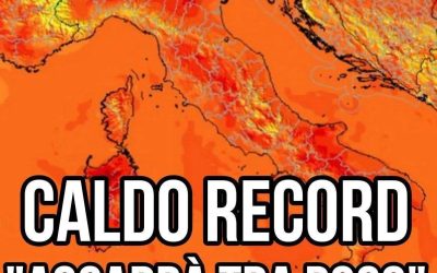 🥵 Caldo record, in arrivo i giorni più torridi dell’anno: ecco dove e quand…Altro…