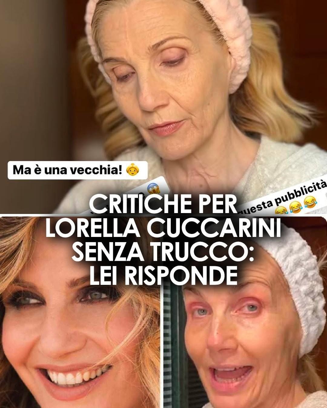 Lorella Cuccarini risponde alle critiche sull’aspetto fisico: “Mostro le mie rughe con orgoglio, l’invecchiamento è naturale”
