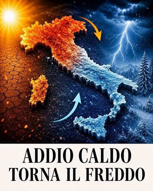 ⚠️ Addio Caldo anomalo! Un c…Altro…