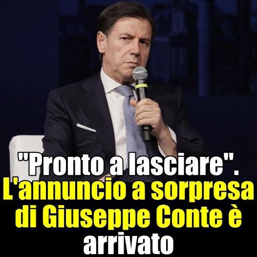 L’annuncio di Conte ⤵️⤵️