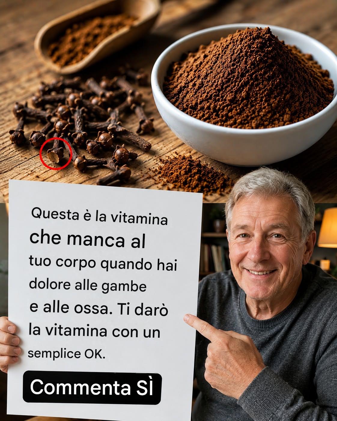Questa è la vitamina che manca al tuo corpo quando hai dolori alle gambe e alle ossa. Te la darò in cambio di un semplice “OK”.